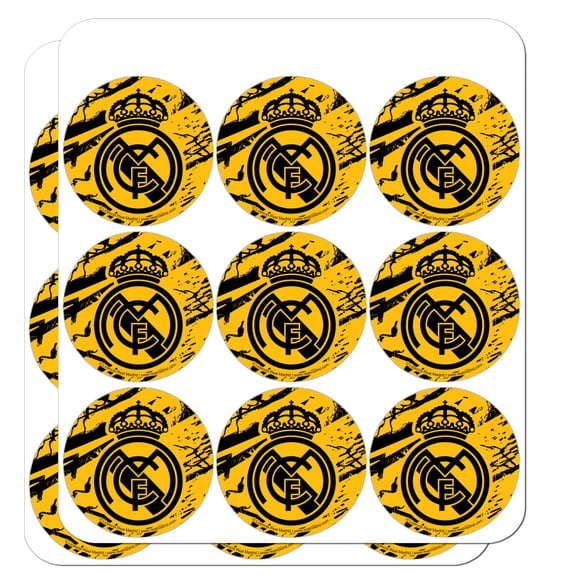 Real Madrid FC Urban Crest Planner Calendar Scrapbooking Crafting Stickers