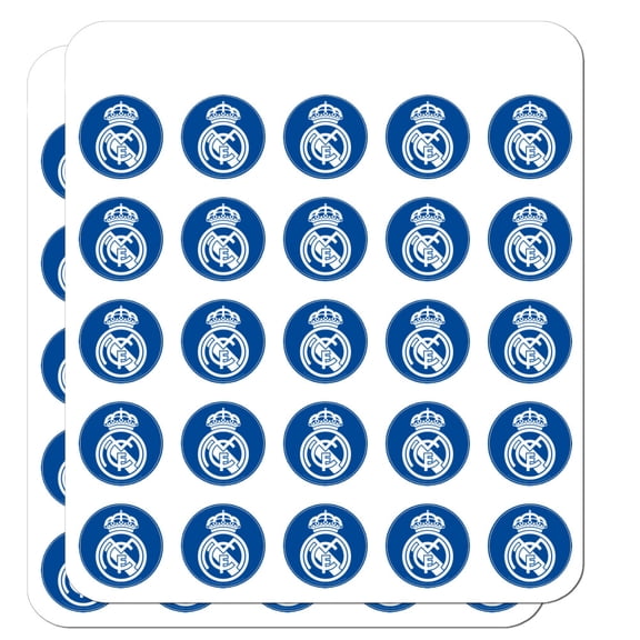 Real Madrid FC White Crest Planner Calendar Scrapbooking Crafting Stickers