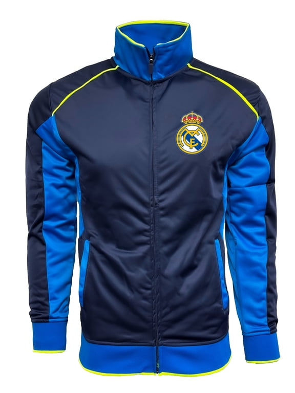 Real Madrid Jacket (Kids And Adults), Licensed Real Madrid Sweater Jacket (YM)