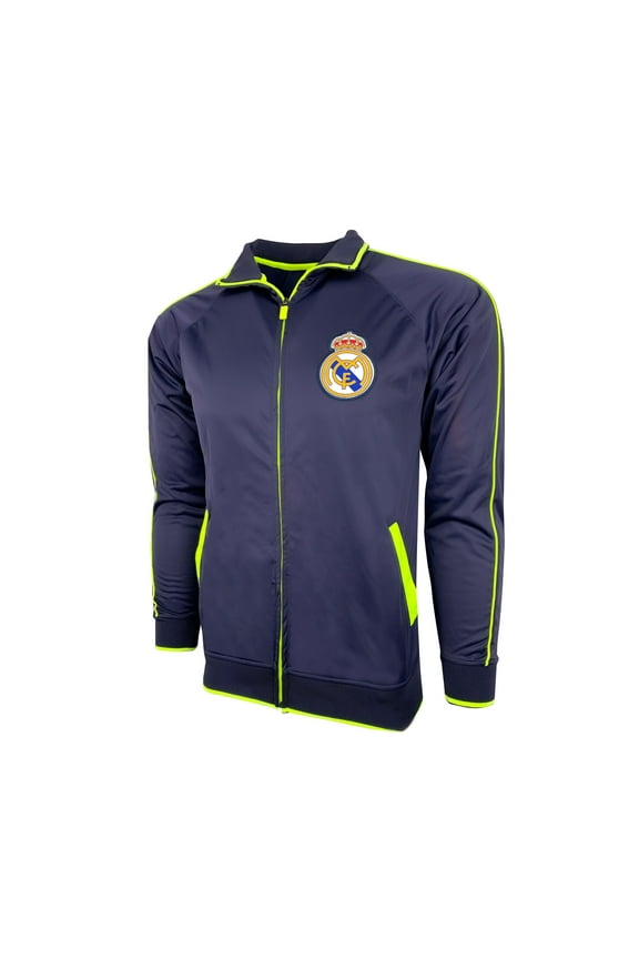 Real Madrid Jacket, Licensed Men's Real Madrid Track Jacket (M)
