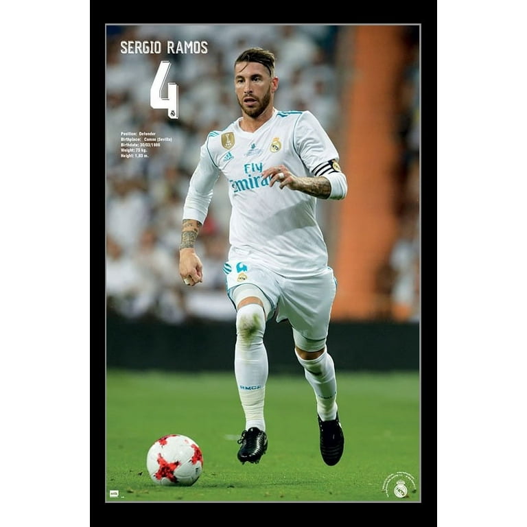 Real Madrid - Sergio Ramos Poster Print (22 x 34) 