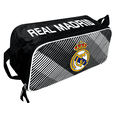 thumbnail image 1 of Icon Sports Real Madrid Soccer Shoe Bag, Black/White, 100% Polyester, 1 of 4
