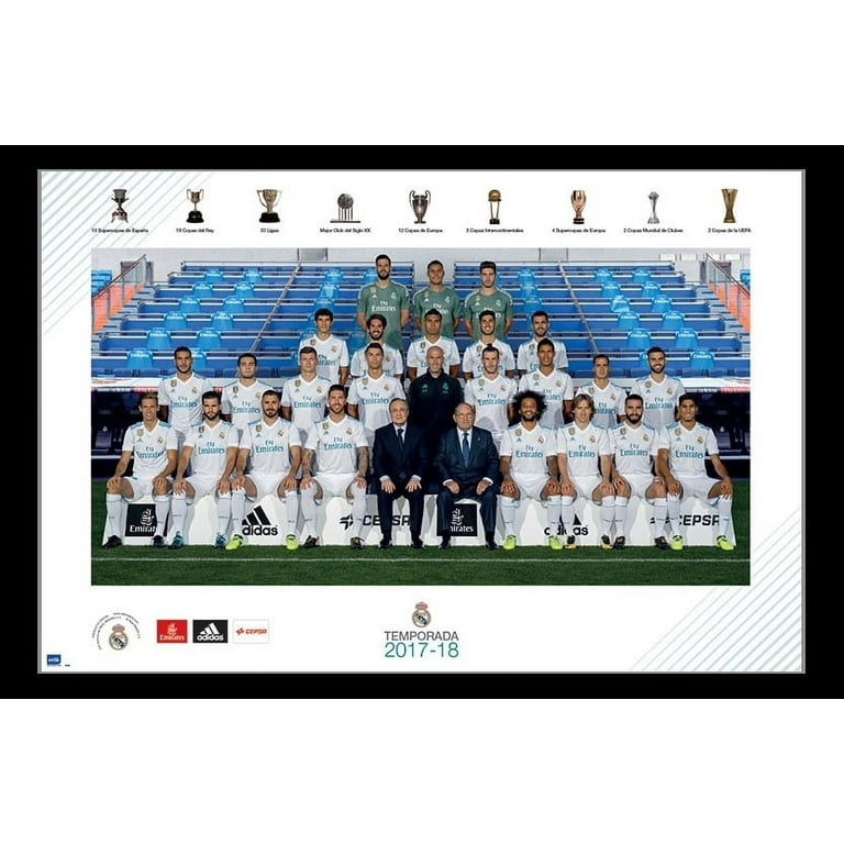 Poster Real Madrid Sports slg741 (Wall Poster, 13x19 Inches, Matte Paper,  Multicolor)