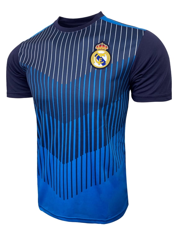 Men's Real Madrid Activewear Graphic Short Sleeve Shirt, 2XL
