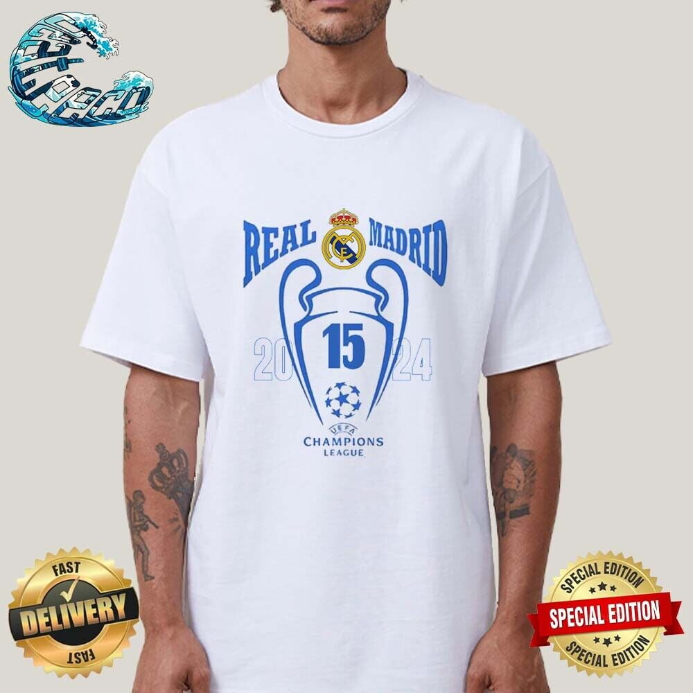 Real Madrid Winners Uefa Champions League 20232024 15 Times Champions