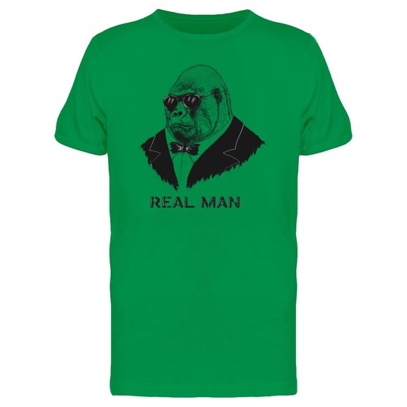 Real Man Cool Gorilla Tee Men's -Image by Shutterstock