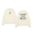 thumbnail image 1 of Real Marid Marid Is White Sweatshirt, Football Fan Design, Unisex Adult, Soft Cotton, Casual Everyday Wear, 1 of 4