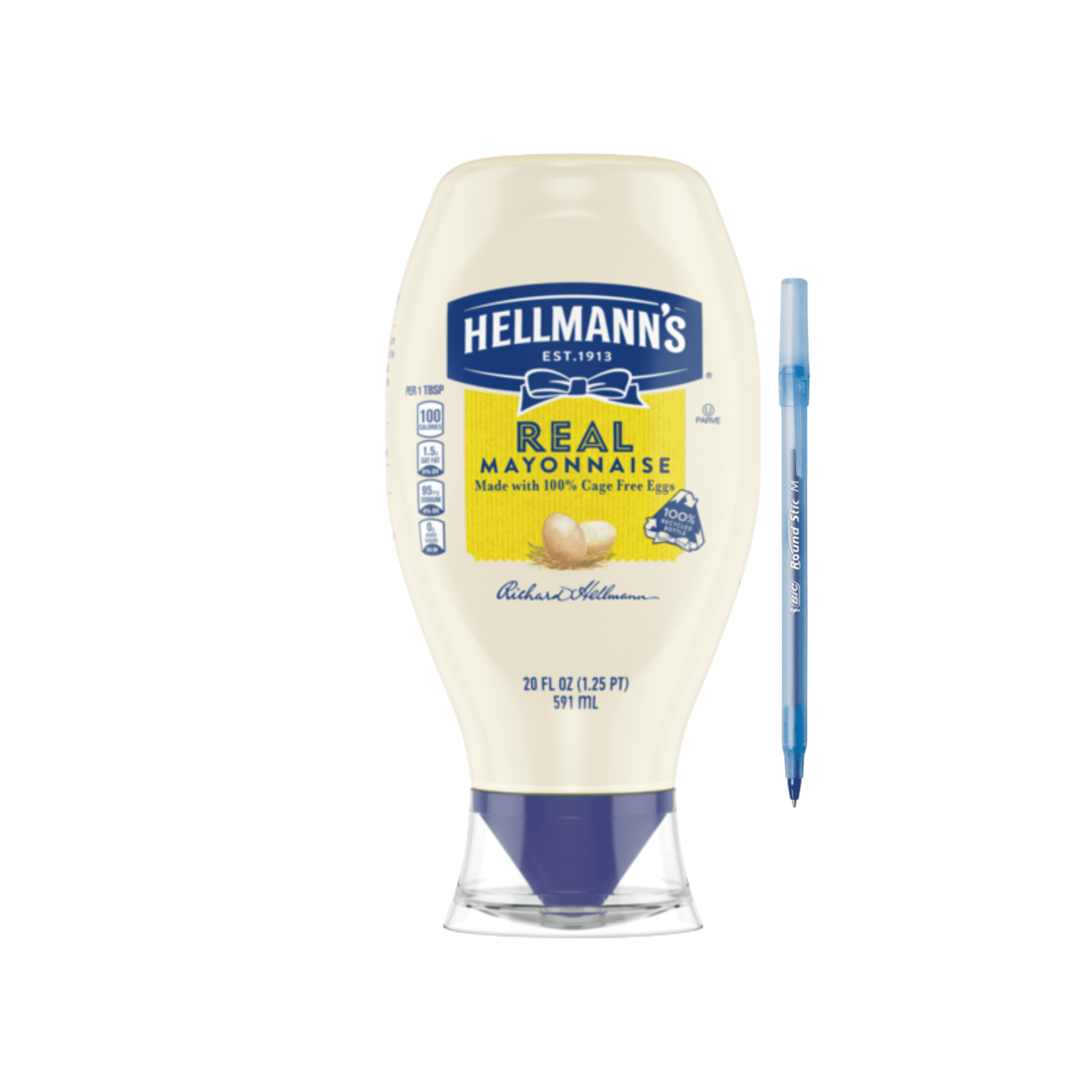 Real Mayonnaise Real Mayo Squeeze Bottle 20 fl oz