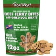 Real Meat Dog Treats STF9 12oz Bag of AirDried Beef Jerky for Dogs