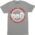 thumbnail image 1 of Real Men Use 3 Pedals Funny Car Hot Rod Supercar Mechanic Men's Gift T-Shirt, 1 of 4