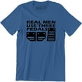 thumbnail image 1 of Real Men Use Three Pedals - Street Racing Men's Cars Speed Style Tee, 1 of 4
