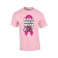 thumbnail image 1 of Real Men Wear Pink Cancer Awareness Adult Short Sleeve T-shirt-Lightpink-Medium, 1 of 4