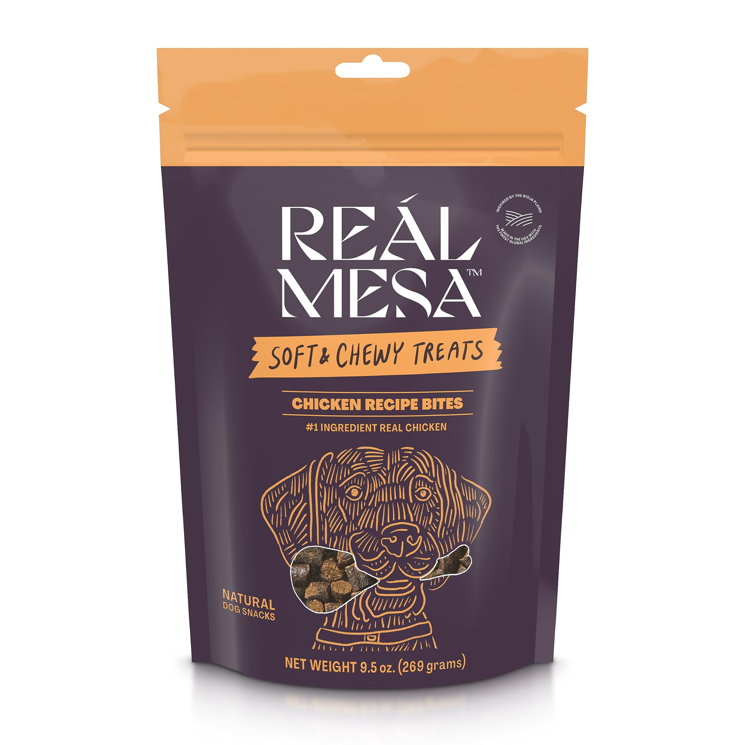 Real Mesa Soft & STF9 Chewy Chicken Recipe Dog Treats for Small
