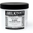 thumbnail image 1 of Real Milk Paint, Finishing Cream Sealer Topcoat Gloss 32 oz, Use over Kitchen Cabinets, Furniture, Tabletops, Window Sills, Walls, and Trim, Low VOC, Water Based, 1 of 6