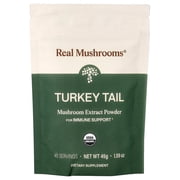 Real Mushrooms Turkey Tail, Mushroom Extract Powder, 1.59 oz 45 g