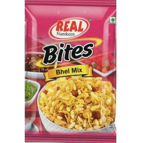 Real Namkeen Bites Bhel Mix - 400 Gm (14.1 Oz)