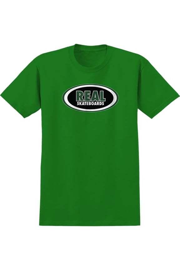 Oval Small/Medium T-Shirt Kelly Green/Black/White