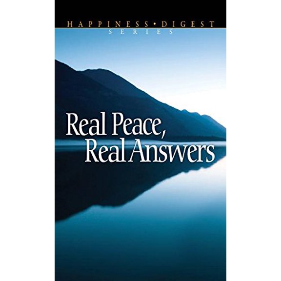 Pre-Owned Real Peace, Real Answers (Hardcover) 0816341079 9780816341078
