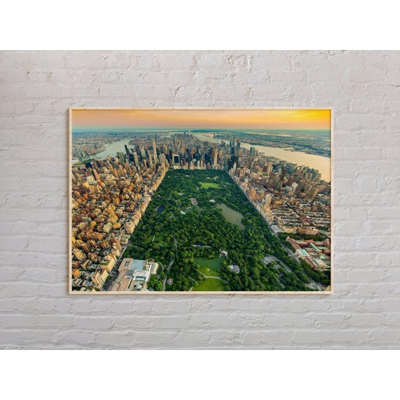 Real Photo Central Park Print Central Park Wall Art Central Park Central Park Photo New York City Print New York, Unframed Paper Print