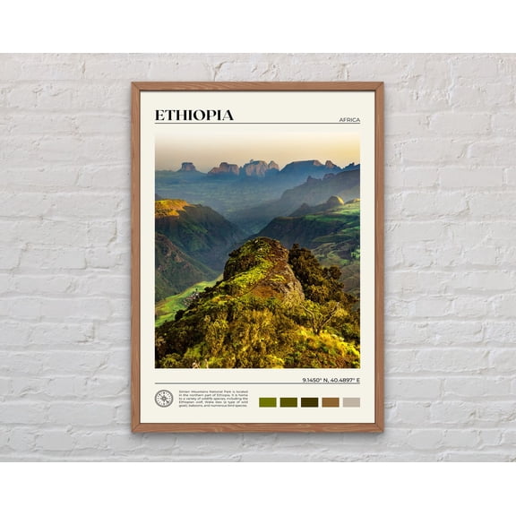 Real Photo, Ethiopia Print, Ethiopia Wall Art, Ethiopia Poster, Ethiopia Photo, Ethiopia Poster Print, Ethiopia Wall Decor, Africa, 12x18 UNFRAMED