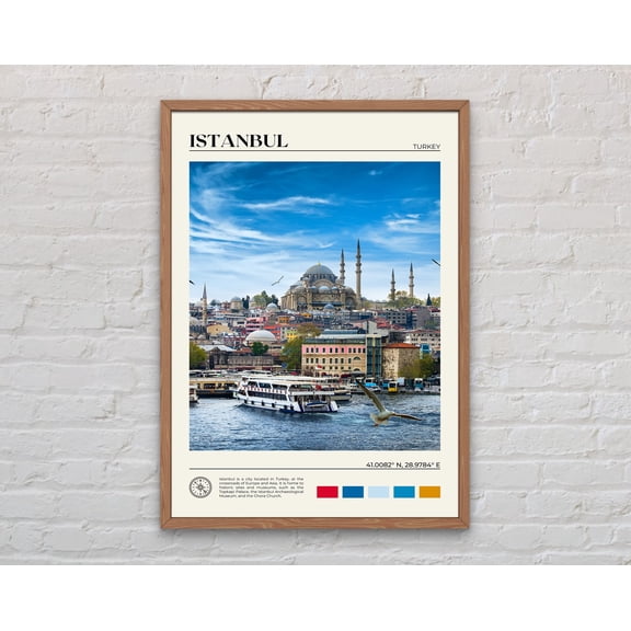 Real Photo, Istanbul Print, Istanbul Wall Art, Istanbul Poster, Istanbul Photo, Istanbul Poster Print, Istanbul Wall Decor, Turkey, 12x18 UNFRAMED