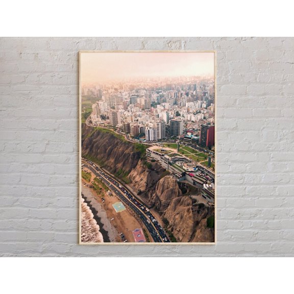 Real Photo Lima Print Lima Wall Art Lima Lima Photo Lima Print Lima Wall Decor Peru South America Print, Unframed Paper Print