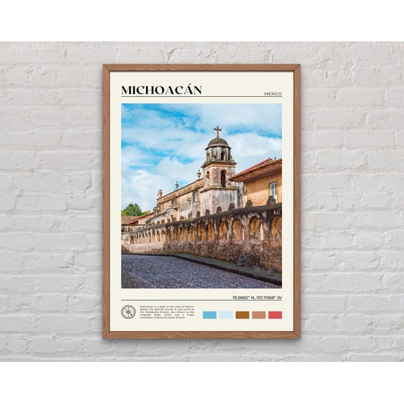 Real Photo, Michoacán Print, Michoacán Art, Michoacán Poster, Michoacán Photo, Michoacán Poster Print, Michoacán Wall Decor, Mexico, 12x18 UNFRAMED
