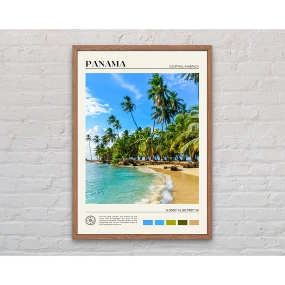 Real Photo, Panama Print, Panama Wall Art, Panama Poster, Panama Photo, Panama Poster Print, Panama Wall Decor, Panama Canal, 8x12 UNFRAMED