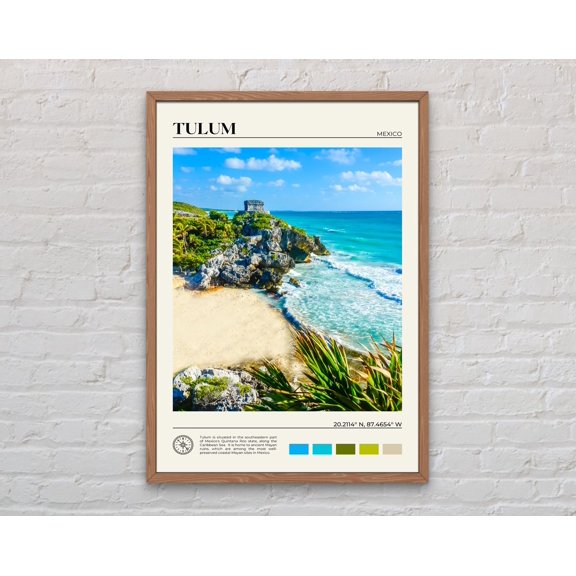 Real Photo, Tulum Print, Tulum Wall Art, Tulum Poster, Tulum Photo, Tulum Poster Print, Tulum Wall Decor, Mexico Poster Print, 12x18 UNFRAMED