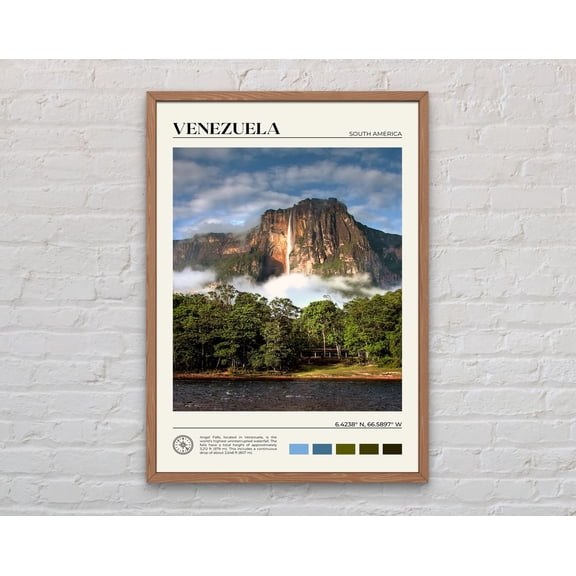 Real Photo, Venezuela Print, Venezuela Wall Art, Venezuela Poster, Venezuela Photo, Venezuela Poster Print, Venezuela Wall Decor, 24x36 UNFRAMED