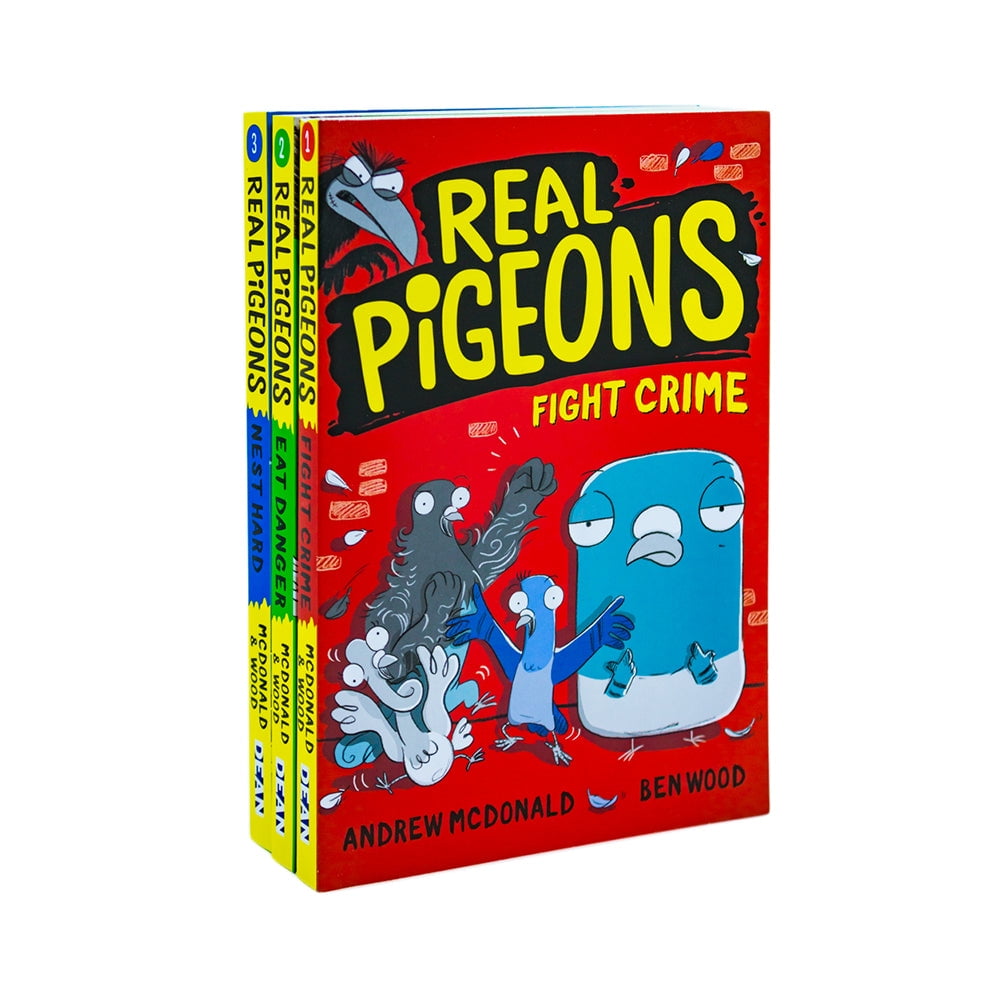 Real Pigeons Series Children Collection 3 Books Set By