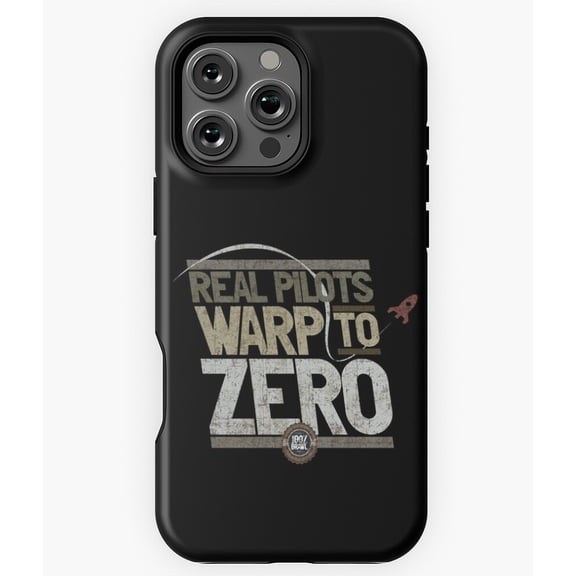 Real Pilots Warp to Zero Art N3966 Phone Case for iPhone 17 16 15 14 13 12 11 Pro Max