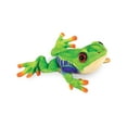 thumbnail image 1 of Real Planet 16.75" Red Eye Tree Frog Realistic Stuffed Animal, Tropical Jungle Frog Plush Toy & STEM Learning Gift for Birthday Boys & Girls, 1 of 6