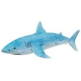 thumbnail image 1 of Real Planet 16" Aqua Great White Shark Realistic Stuffed Animal, Marine Sea Life Plush Toy & STEM Learning Gift for Birthday Boys & Girls, 1 of 3