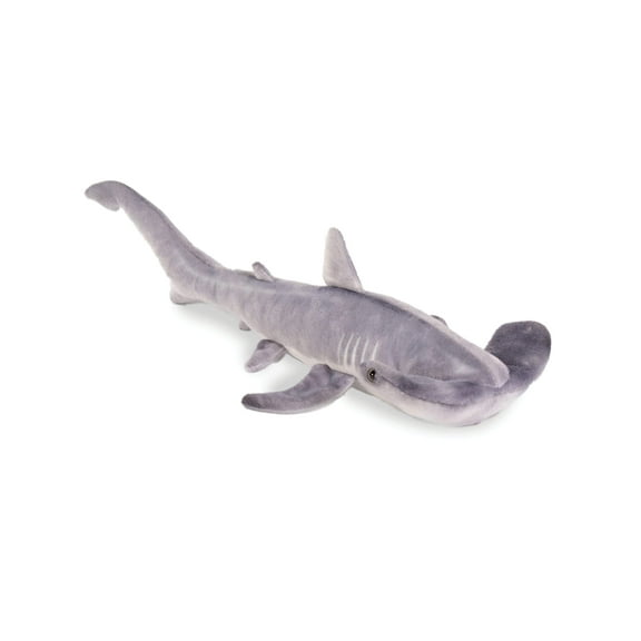 Real Planet 16" Gray Hammerhead Shark Realistic Stuffed Animal, Marine Sea Life Plush Toy & STEM Learning Gift for Birthday Boys & Girls
