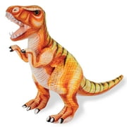 Real Planet 19.5" Brown T Rex Realistic Stuffed Animal, Tyrannosaurus Rex Dinosaur Plush Toy & STEM Learning Gift for Birthday Boys & Girls