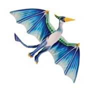 Real Planet 19" Blue Pterodactyl Dinosaur Realistic Stuffed Animal, Flying Dinosaur Plush Toy & STEM Learning Gift for Birthday Boys & Girls