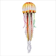 Real Planet 20" Yellow Jellyfish Realistic Stuffed Animal, Marine Sea Life Plush Toy & STEM Learning Gift for Birthday Boys & Girls