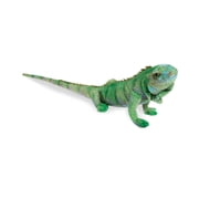 Real Planet 33.5 Blue Iguana Lizard Realistic Stuffed Animal, Reptile Lizard Plush Toy & STEM Learning Gift for Birthday Boys & Girls