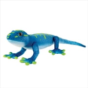 Real Planet 36 Blue Gecko Lizard Realistic Stuffed Animal, Reptile Lizard Plush Toy & STEM Learning Gift for Birthday Boys & Girls