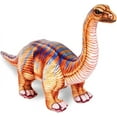 thumbnail image 1 of Real Planet Apatosaurus Brown 21.5 Inch Realistic Soft Plush, 1 of 1