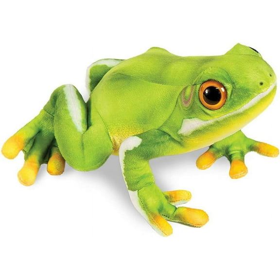 Real Planet Hyla Frog Green 15 Inch Realistic Soft Plush