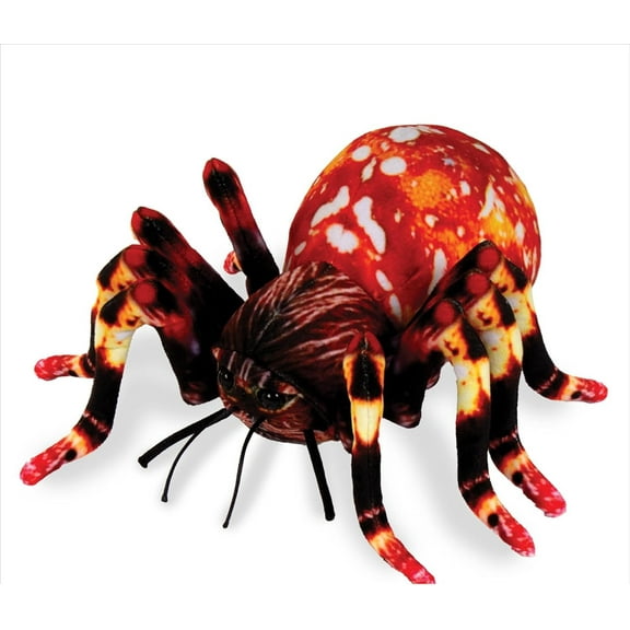 Real Planet Spotted Tarantula Plush Toy 8"