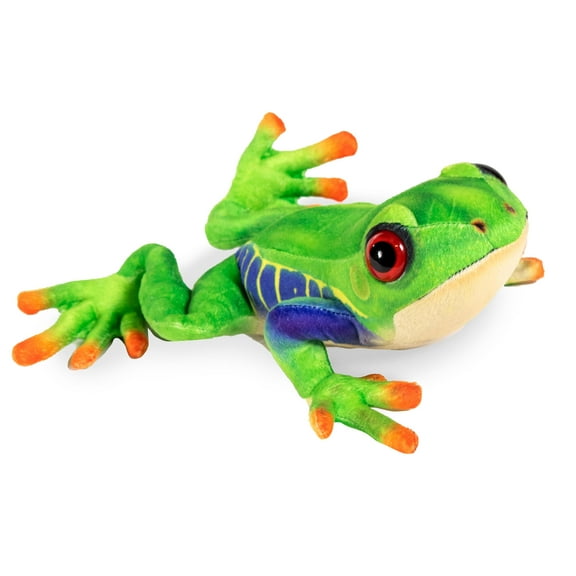 Real Planet Tree Frog Tiger Legged 17.75 Inch Realistic Soft Plush