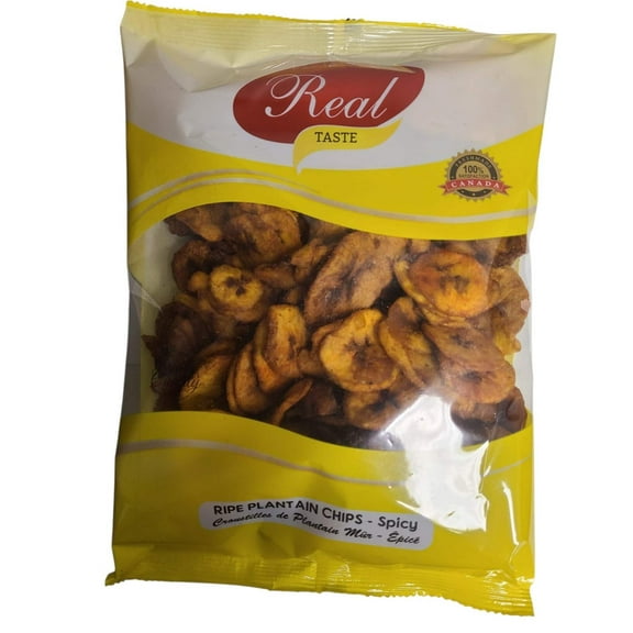 Real Plantain Chip Spicy (Large)- Sweet Crunchy Snack