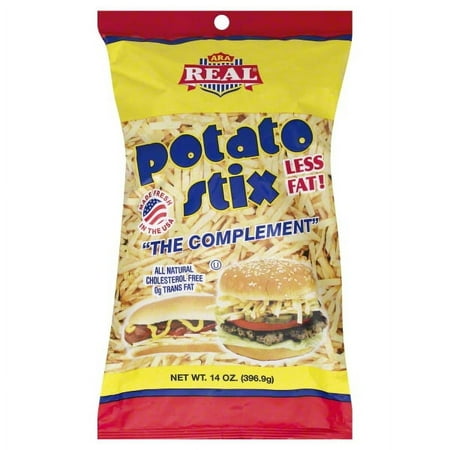 Real Potato Stix Snack Chips, 14 oz Bag