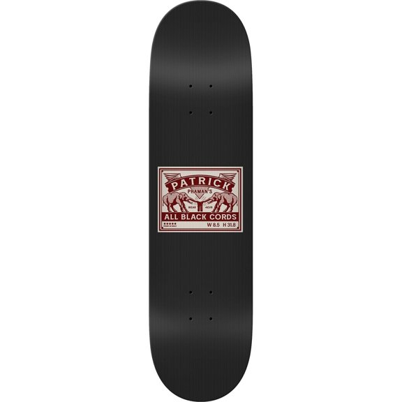 Real Praman Cords Deck 8.5 - Assembled AS Complete Skateboard