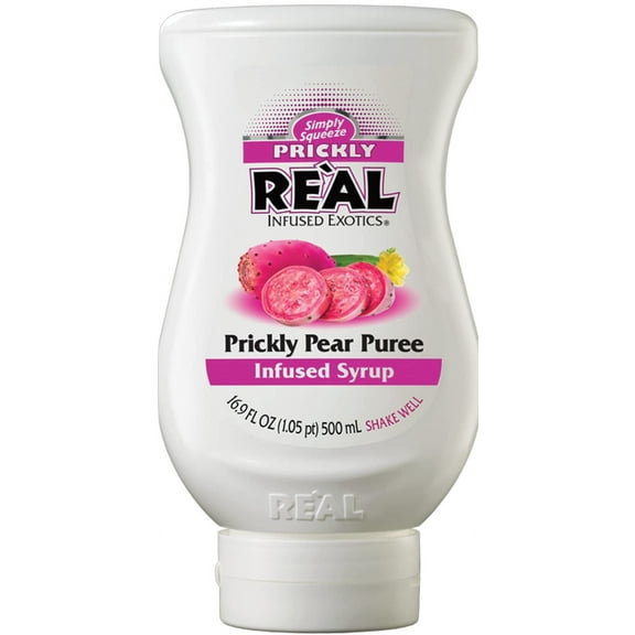 Real Prickly Pear Puree Infused Syrup - 16.9 fl. oz (500ml)