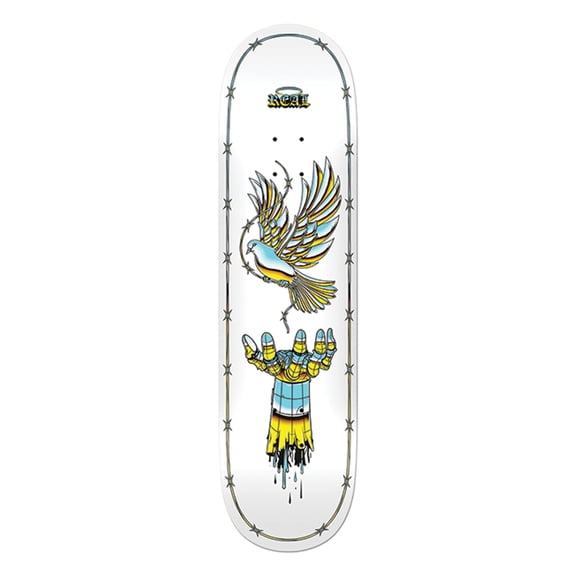 Real RL Synthetic Peace Skateboard Deck - 8.25" (Deck Only)