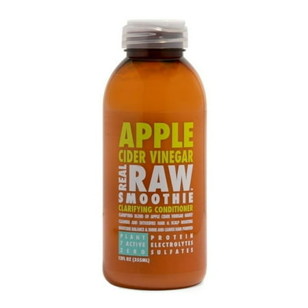 Real Raw Conditioner Apple Cider Vinegar Clarifying, 12 oz, 3 pack